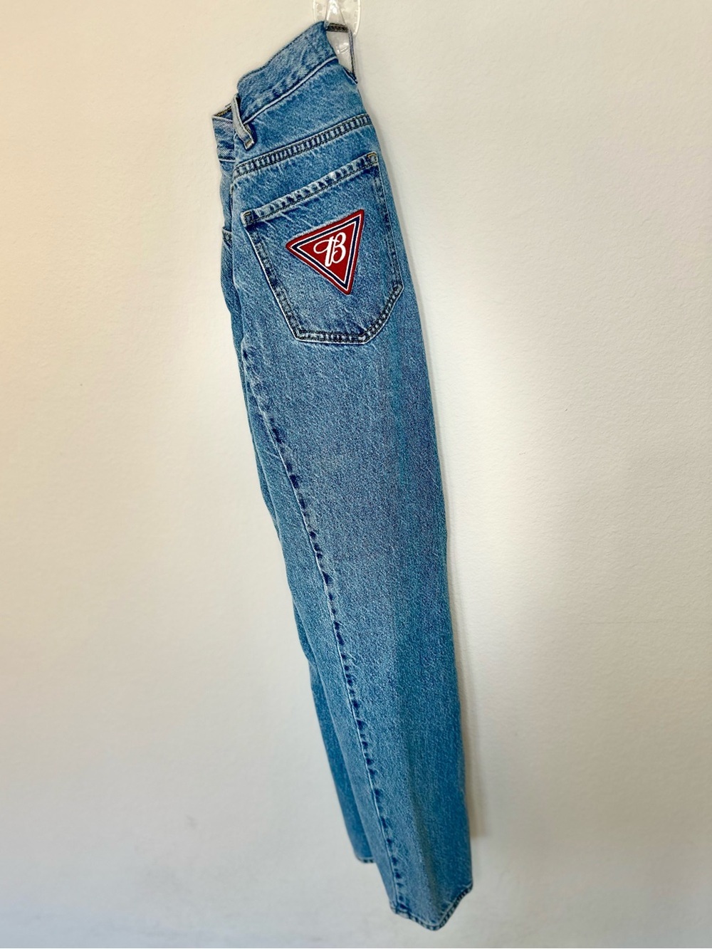 Pacsun - Budweiser Light Blue Women’s Dad Jeans - Picture 6 of 6